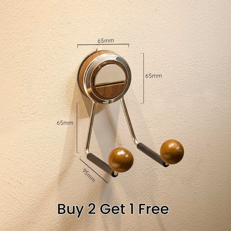 Punch-Free Suction Cup Hair Dryer Holder