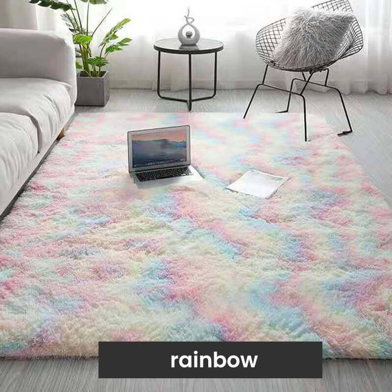 ⏳Time-Limited Special⏰Gradient Color Plush Floor Mat