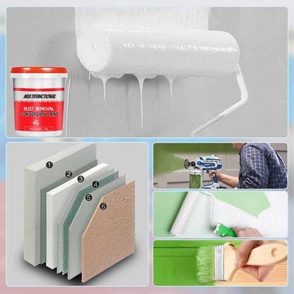 💥Free Shipping💥  Multifunctional Rust Removal & Conversion Paint