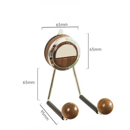 Punch-Free Suction Cup Hair Dryer Holder