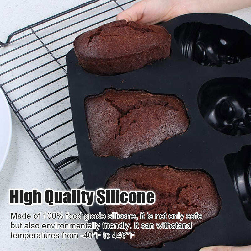 Skull Silicone Cake Mold