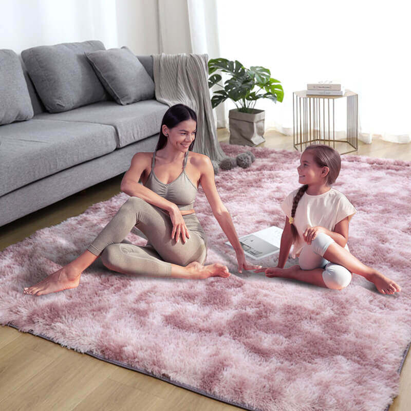⏳Time-Limited Special⏰Gradient Color Plush Floor Mat