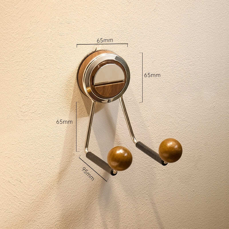 Punch-Free Suction Cup Hair Dryer Holder