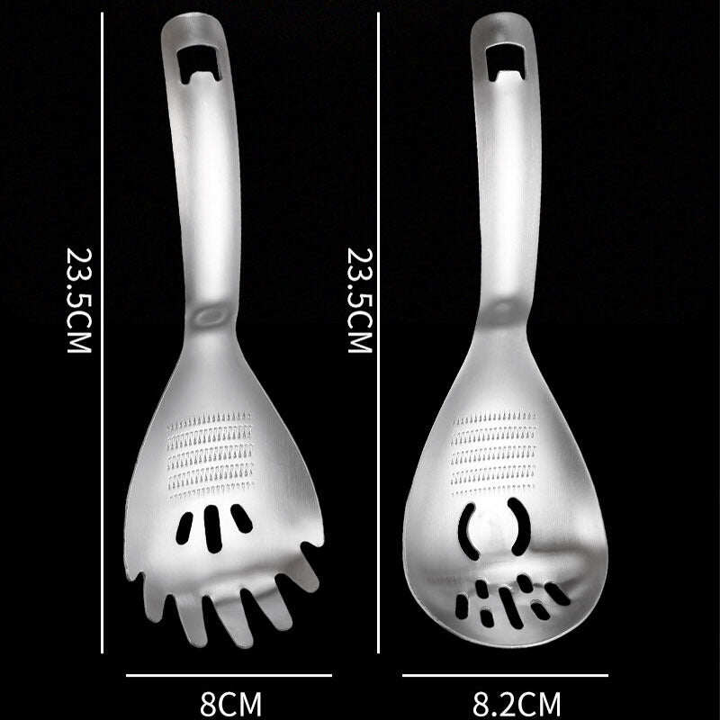 Multipurpose 304 Stainless Steel Kitchen Spoon