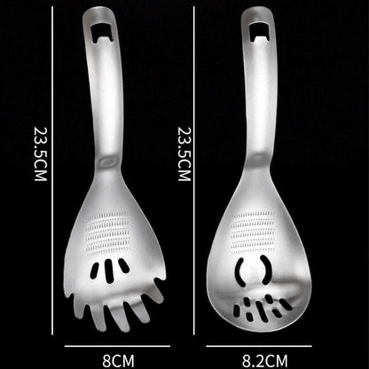 Multipurpose 304 Stainless Steel Kitchen Spoon