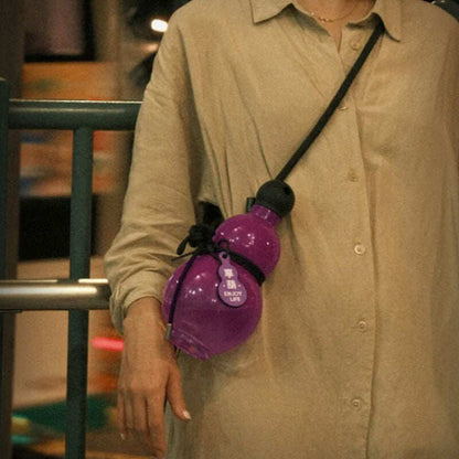 Retro Gourd-Shaped Water Bottle for Sports & Travel